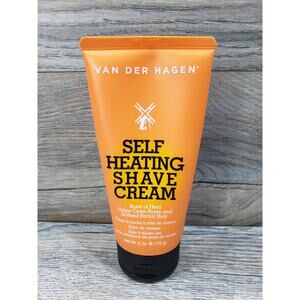 Van Der Hagen Self Heating Shave Cream Warming Reduces Razor Burn